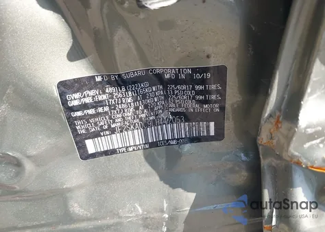 2020 Subaru Forester from USA, damaged, VIN JF2SKADC9LH442053